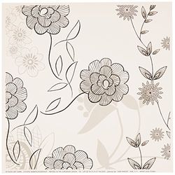 Eurographics KAK1111 Stampa Artistica White Lace Floral di Kate Knight 18x18 cm