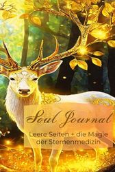 Soul Journal, spiritulles Tagebuch für deine Seele, für Erwachsene, mit Sternenmedizin, Selfcare, Anregungen zur Selbstreflexion,+leere Seiten: 170 ... und Kraft, Geschenk, 22x14x2,4 cm ,Punkte