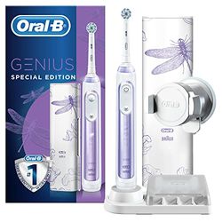 Oral-B Genius Special Edition Brosse à Dents Électrique Édition Spéciale Brosse à Dents Intelligence Artificielle avec Étui de Voyage, Violet