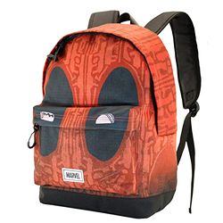 Marvel Deadpool Weapons-ECO Backpack 2.0, Red, 17 x 32 x 44 cm, Capacity 22.5 L