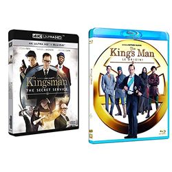 Kingsman (4K Ultra-HD + Blu-Ray) & The King's Man - Le Origini ( Blu Ray)