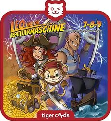 tigermedia tigercard Leo and The Adventure Machine Episodio 7 8 9 La búsqueda del Tesoro Trilogía tigerbox Audiolibro Canciones