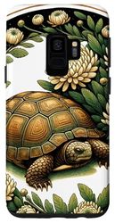 Carcasa para Galaxy S9 Caja Tortuga Ilustración Caja Floral Tortugas