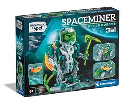Clementoni Space Miner, Robotics Game, For Kids, Multicolor - 56197