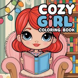 Cozy Girls Coloring Book for Kids: Wholesome Fashion, Princess Dreams, and Cozy Scenes to Color for Girls Ages 4-8
