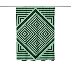 Bonamaison Tenda da Doccia Impermeabile, Resistente alle Muffe, Facile da Pulire, Tenda da doccia Stampata Digitalmente, Lavabile, Dimensioni 150x200, 1 Pezzo - Prodotto e Progettato in Turchia