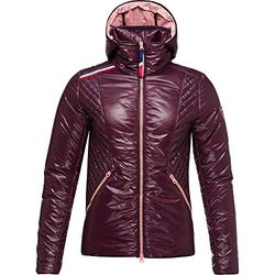 Rossignol Verglas Hood Jacket, Giacca Donna, Bordeaux, XL