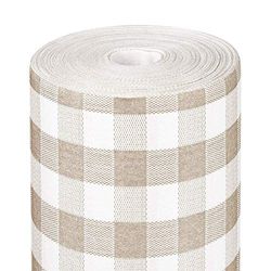 "Tête-À-Tête" Pré. 120Cm (20 Feu.) 'Like Linen - Vichy' 70 G/M2 0,40X24 M Taupe Spunlace