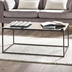 Julian Bowen Chicago salontafel, gerookt glas