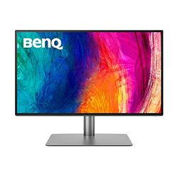 BenQ PD2725U Monitor de diseño (Tecnología AQCOLOR,27 pulgadas,4K UHD, IPS,P3 Wide Color,carga Thunderbolt /USB-C, DP/HDMI,KVM, HDR 400,altura ajustable) Compatible con MacBook