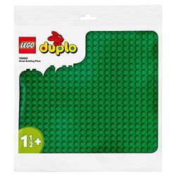 LEGO 10980 DUPLO Grön byggplatta Byggleksak, Byggklossar, Presentidé för Barn, Aktivitetsleksaker