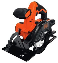 Black+Decker 18 V accucirkelzaag/handcirkelzaag, 140 mm diameter zaagblad, 43 mm zaagdieptebereik bij 90 graden zonder oplader, BDCCS18N
