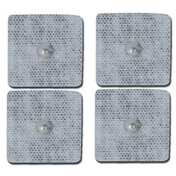 GIMA Fiab - Électrodes gélifiées, jetables, facilement applicables grâce à la flexibilité du matériau, 45x47 mm, sans latex, 28388