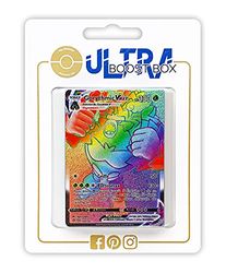 Gorythmic VMAX 193/192 Arc en Ciel Secrète - Ultraboost X Epée et Bouclier 2 Clash des Rebelles - Coffret de 10 Cartes Pokémon Françaises