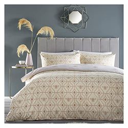 furn. Bee Deco Dekbedovertrek Set - Champagne - King