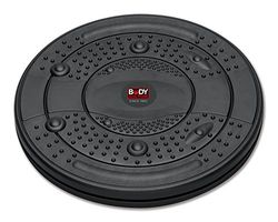 Body Sculpture Bb920 Massagem Balance Board Massage Figure Twister, preto, adultos