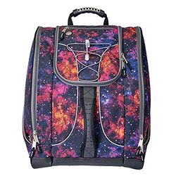 Athalon Sac à Dos et Sac à Dos pour Chaussures de Ski - Snowboard - Tout Peut contenir - (Chaussures de Ski, Casque, Lunettes, Gants)