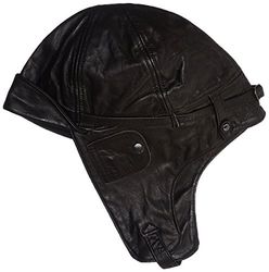 Mil-Tec FLIGHT LEREN CAPUCHON ZWART