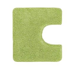 Kleine Wolke 4071615130 Seattle Tapis de bain WC Polyester Kiwi Vert 55 x 50 x 2 cm