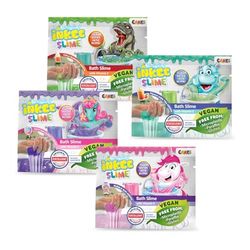 INKEE Bath Slime Mini, Slime para la Bañera, Convierte el Agua en Slime, Colores y Aromas Surtidos, para 5 Litros de Agua