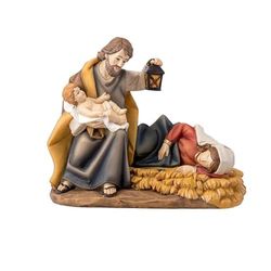 DRW Misterio 1 Pieza Jose Virgen y niño 16x18.5 cm