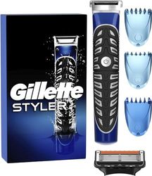 Gillette Tondeuse De Précision Corps Et Barbe 4 En 1 Pour Homme, Rasoir Et Sculpteuse, Avec 1 Lame ProGlide et 3 Sabots