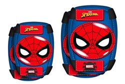Stamp Elbow Knee Pads Spiderman, Boys, Blue + Red