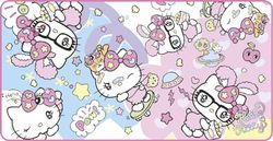 Konix Hello Kitty Alfombrilla de ratón Gaming XXL 90 x 46 cm - Superficie de Microfibra Antideslizante - Caucho