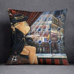 Bonamaison Funda de cojín, Cotton, Multicolor, 45X45
