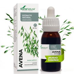 Soria Natural Avena Extracto - Favorece la Acción Diurética, Apoya el Alivio en Estados de Nerviosismo - 100% Puro - Suplemento de Avena Antioxidante y Diurético - Botella de 50 ml