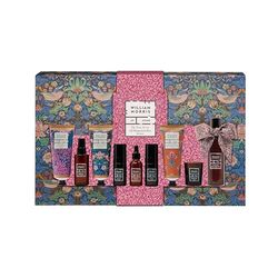 William Morris At Home Bath and Body Products Includes Pillow Mist, Oil and Magnesium Cream, Self Care Kit, Essential Oils, Beauty Gift for Her, Travel Size, Vegan and Cruelty Friendly