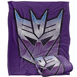 Transformers Decepticon Shine Silky Touch Super Soft Throw Blanket 152 x 127 cm