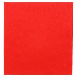 Garcia de Pou Serviettes, Fibres Synthétiques, rouge, 28x13.833333333333334x12 cm
