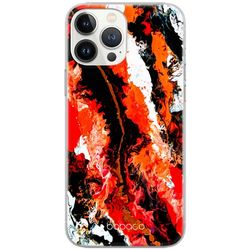 ERT GROUP mobiltelefonfodral för Huawei P30 originalt och officiellt licensierat Babaco mönster Abstract 024 Vit optimalt anpassad till formen på mobiltelefonen, fodral tillverkad av TPU-plast