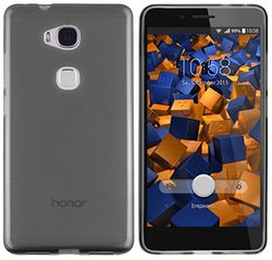 mumbi fodral kompatibelt med Honor 5Y mobiltelefonfodral transparent svart