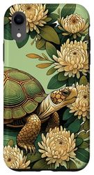 Carcasa para iPhone XR Ilustración de tortuga de caja