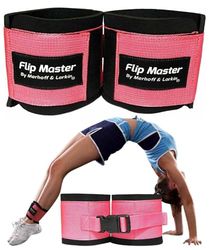 Flip Master Enkelbandjes Tumbling Trainer | Gymnastiek & Cheerleading apparatuur voor Back Flip/Tuck & Handspring Form | Verstelbare banden voor meisjes, jongens en volwassenen | Voor cheerleaders,