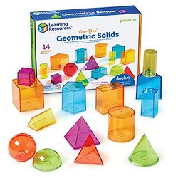 Learning Resources View-Thru Kleurrijk Geometrisch vormen 14-Stuk Set