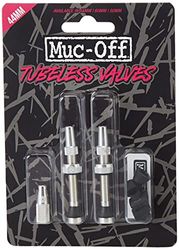 Muc-Off Accessorio valvola tubeless, Gomme Unisex Adulto, Argento, 60mm