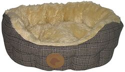 "Country Dog" hundkorg i tweed-look