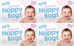 Nappy bags Jumbo Box - 4 x 200 pack (800 in total)