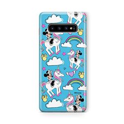 ERT GROUP mobiltelefonfodral för Samsung S10 originalt och officiellt licensierat Disney mönster Minnie 037 Vit optimalt anpassad till formen på mobiltelefonen, fodral tillverkad av TPU-plast