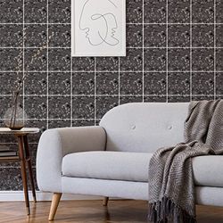 Sticker Mural Carrelage adhésif Cuisine Salle de Bain - 30 Stickers Carreaux DE Ciment TERRAZZO GUILINA - 30stickers15x15cm