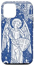 Coque pour iPhone 14 Pro Saint Michel Archange Patron catholique Saint de la Police