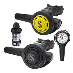 Scubapro MK2EVO DIN300/R095/R095 OCTO Kit de détendeur pour plongée en Eau Froide Unisex-Adult, Multicolor, Taille Unique