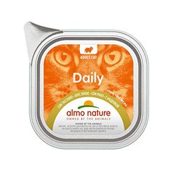 ALMO Nature Daily Menu bio Tacchino Umido Gatto gr. 100 Mangimi umidi per Gatti