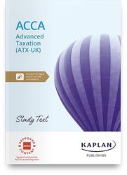 ADVANCED TAXATION (FA24) STUDY TEXT