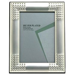 OEM SYSTEMS Idée cadeau cadre cadre photo argent 9 x 13 cm carré argenté