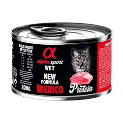 ALPHA SPIRIT Feline IBERICO Lata Caja 6X 200GR