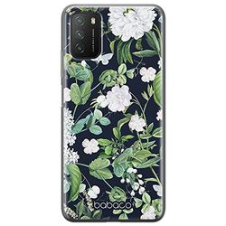 ERT GROUP mobiltelefonfodral för Xiaomi REDMI 9T/ POCO M3 originalt och officiellt licensierat Babaco mönster Flowers 034 anpassad till formen på mobiltelefonen, fodral tillverkad av TPU-plast